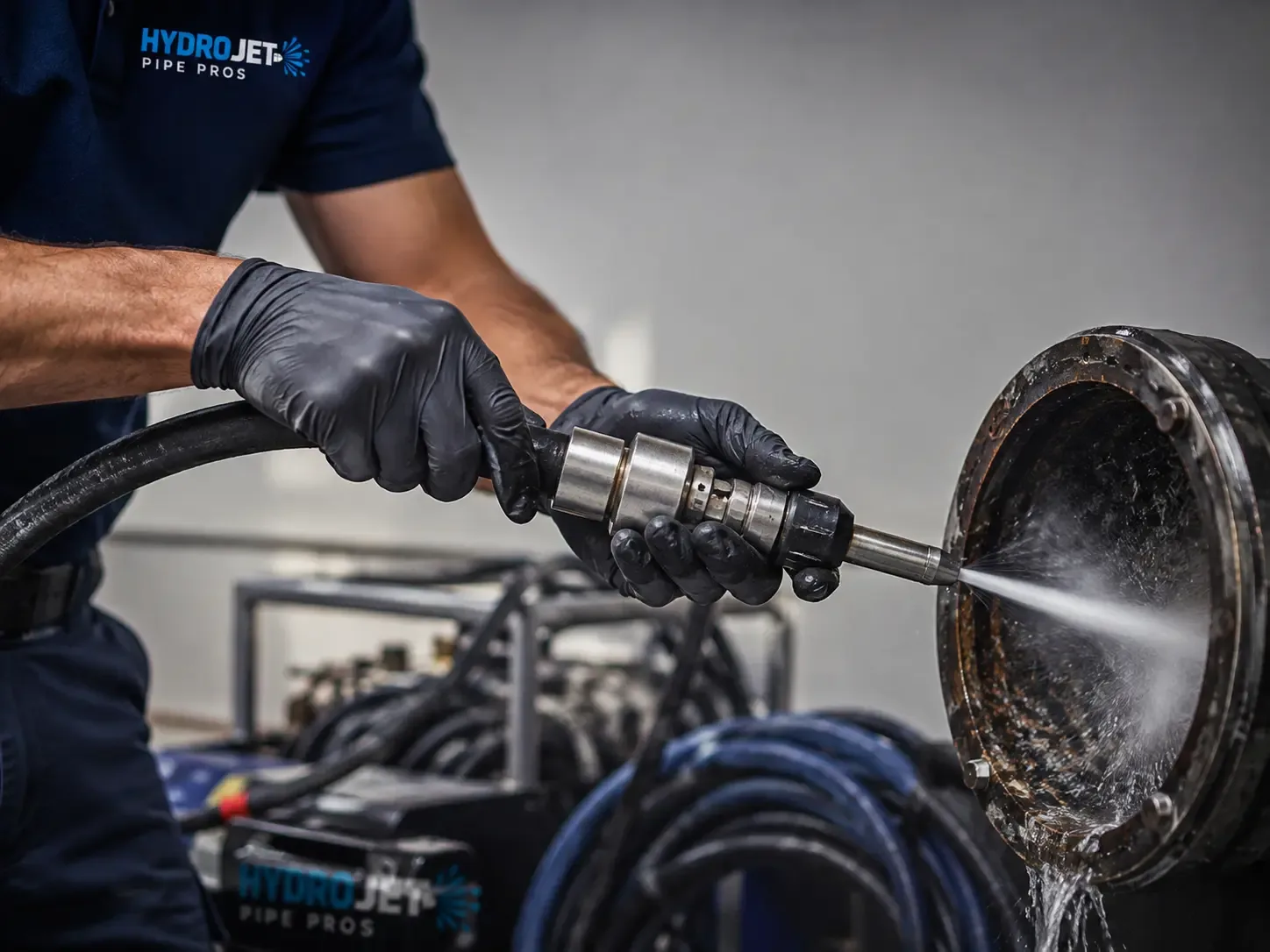Hydro Jet Pipe Descaling in Deport, TX